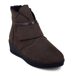 DTD-603 (цв.3-коричневый) Полусапожки (велкро, гидрофобный нубук) DTD-603 (цв.3-коричневый) Полусапожки (велкро, гидрофобный нубук)