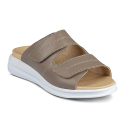 DTD-251 (цв.10-кофе) Туфли летние открытые (На велкро)