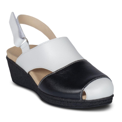 DTD-202 (цв.6-белый/черный) Туфли летние открытые (Ремни на велкро) DTD-202 (цв.6-белый/черный) Туфли летние открытые (Ремни на велкро)