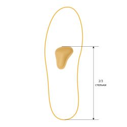 СТ-237 (L) Ортопедический Т-образный пелот СТ-237 (L) Ортопедический Т-образный пелот