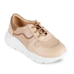 DTD-400 (цв.БЖ-бежевый) Полуботинки спортивные (на шнуровке) DTD-400 (цв.БЖ-бежевый) Полуботинки спортивные (на шнуровке)