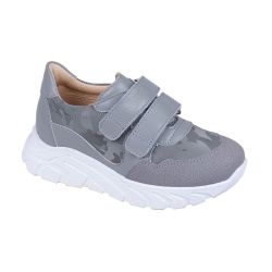 TW-338 (цв.2-серый, 26) Полуботинки спортивные (натур.кожа)