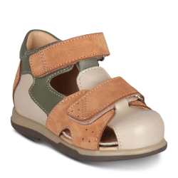 TW-234 (цв.8-охра) Туфли летние (Два ремня на велкро) TW-234 (цв.8-охра) Туфли летние (Два ремня на велкро)