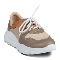 DTD-400 (цв.25-мультикол.бежевый) Полуботинки на шнурках DTD-400 (цв.25-мультикол.бежевый) Полуботинки на шнурках