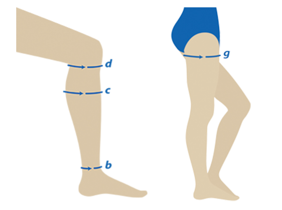 Как выбрать правильный размер компрессионных чулок Как выбрать правильный размер компрессионных чулок