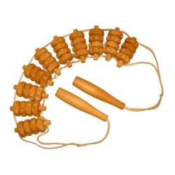 Массажер ленточный, антицеллюлитный, деревянный МА3215 Массажер ленточный, антицеллюлитный, деревянный МА3215