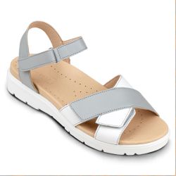 DTD-100 (цв.16-белый/серый, 36) Туфли (расст.пяточный ремень) DTD-100 (цв.16-белый/серый, 36) Туфли (расст.пяточный ремень)