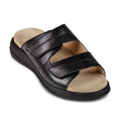 DTD-251 (цв.Ч-черный) Туфли летние открытые (На велкро) DTD-251 (цв.Ч-черный) Туфли летние открытые (На велкро)