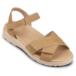 DTD-100 (цв.17-бежевый, 38) Туфли ортопедические малосложные