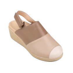 DTD-201 (цв.5-бежевый/коричневый) Туфли ортопедические малосложные DTD-201 (цв.5-бежевый/коричневый) Туфли ортопедические малосложные