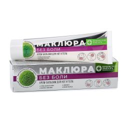 Крем-бальзам д/ног и тела "БЕЗ БОЛИ" с Маклюрой, 90г Крем-бальзам д/ног и тела "БЕЗ БОЛИ" с Маклюрой, 90г