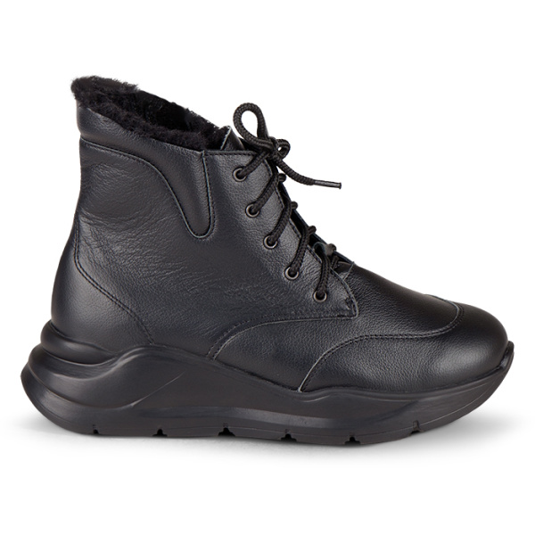 Ботинки женские утепленные на шнурках и молнии DTD-606-2  Dr. Thomas Ботинки женские утепленные на шнурках и молнии DTD-606-2  Dr. Thomas