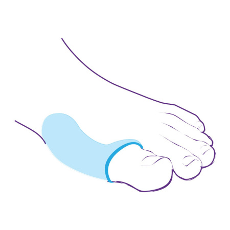 Протектор для защиты сустава большого пальца стопы СТ-47  Trives Протектор для защиты сустава большого пальца стопы СТ-47  Trives