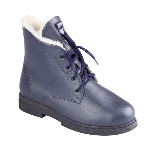 Ботинки женские ортопедические утепленные с мехом со шнурками DTD-600-4  Dr. Thomas Ботинки женские ортопедические утепленные с мехом со шнурками DTD-600-4  Dr. Thomas