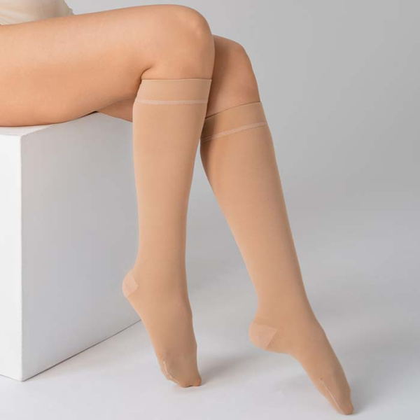 Гольфы компрессионные с закрытым носком, класс компрессии 1, цвет бежевый ТК.911 Evolution ТК.911.11  Evolution Гольфы компрессионные с закрытым носком, класс компрессии 1, цвет бежевый ТК.911 Evolution ТК.911.11  Evolution