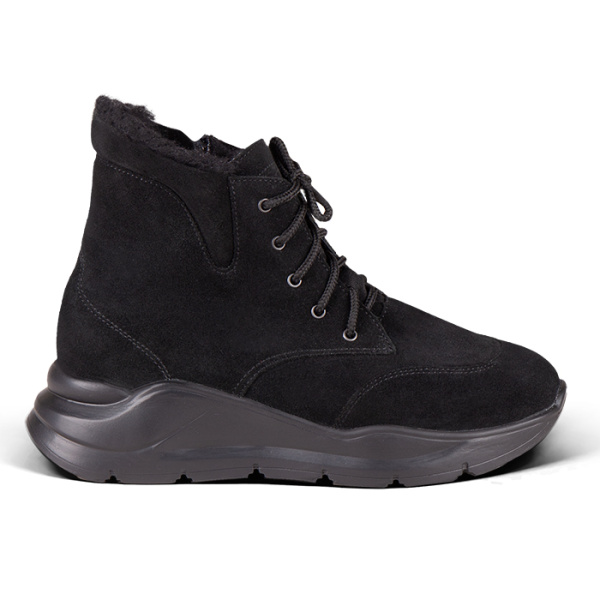 Ботинки женские утепленные на шнурках и молнии DTD-606-3  Dr. Thomas Ботинки женские утепленные на шнурках и молнии DTD-606-3  Dr. Thomas