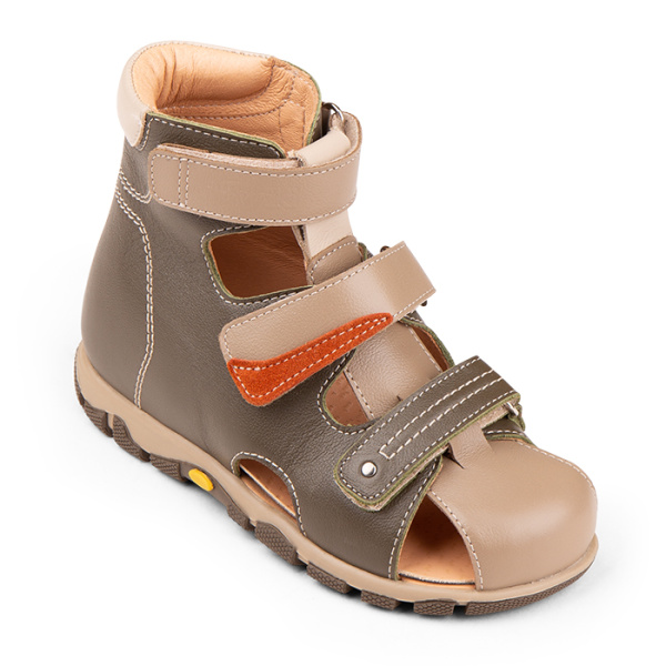 Высокие ортопедические сандалеты с закрытым носком TW-272-20  Twiki Высокие ортопедические сандалеты с закрытым носком TW-272-20  Twiki