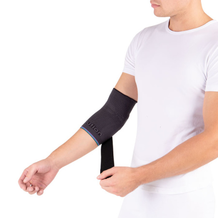 Бандаж компрессионный на локтевой сустав со съемной стяжкой Т-8281С Evolution  Silver Бандаж компрессионный на локтевой сустав со съемной стяжкой Т-8281С Evolution  Silver