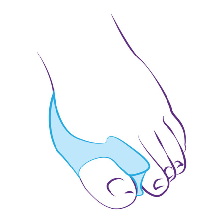 Перегородка межпальцевая, совмещенная с протектором сустава СТ-52  Trives Перегородка межпальцевая, совмещенная с протектором сустава СТ-52  Trives