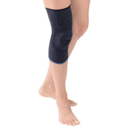 Бандаж компрессионный на коленный сустав Т-8581 Evolution  Silver Бандаж компрессионный на коленный сустав Т-8581 Evolution  Silver