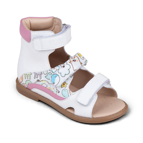 Сандалеты с высоким задником и открытым носком TW-176-23  Twiki Сандалеты с высоким задником и открытым носком TW-176-23  Twiki