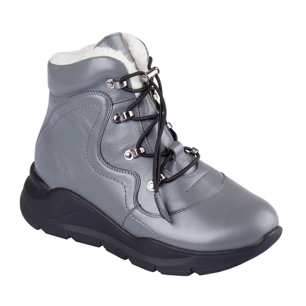 Ботинки женские ортопедические утепленные с эластичными шнурками DTD-605-2  Dr. Thomas Ботинки женские ортопедические утепленные с эластичными шнурками DTD-605-2  Dr. Thomas