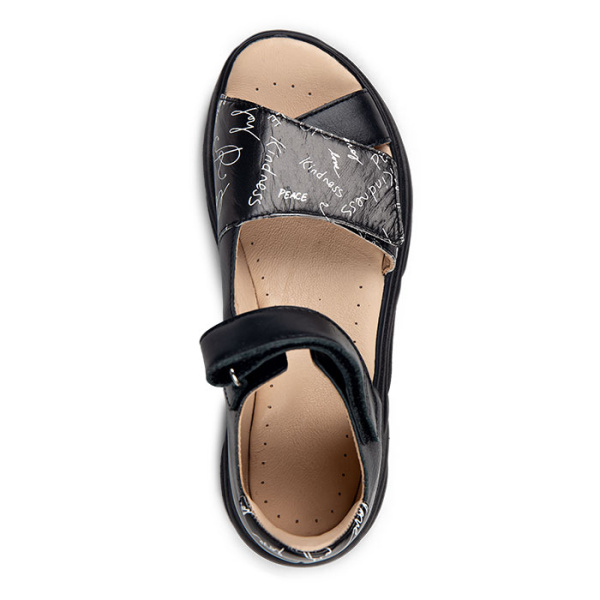 Детские ортопедические босоножки TW-143-Ч  Twiki Детские ортопедические босоножки TW-143-Ч  Twiki