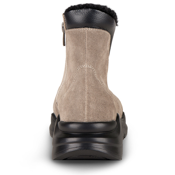 Ботинки женские утепленные на шнурках и молнии DTD-606-1  Dr. Thomas Ботинки женские утепленные на шнурках и молнии DTD-606-1  Dr. Thomas