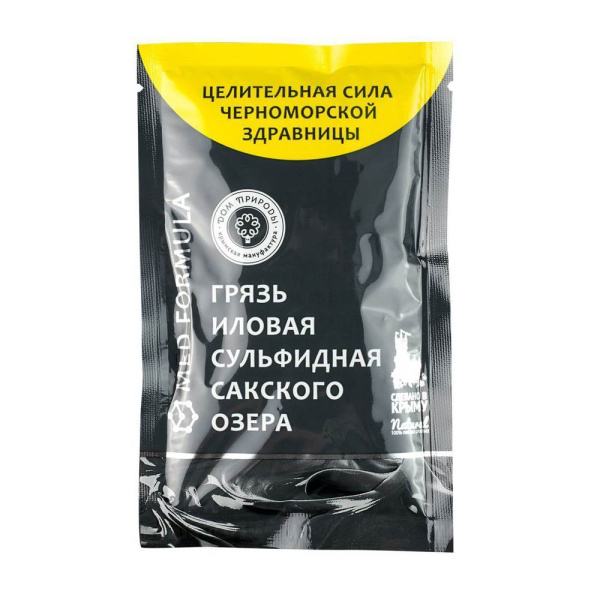 Грязь иловая сульфидная Сакского озера (в саше) 150 г   Грязь иловая сульфидная Сакского озера (в саше) 150 г