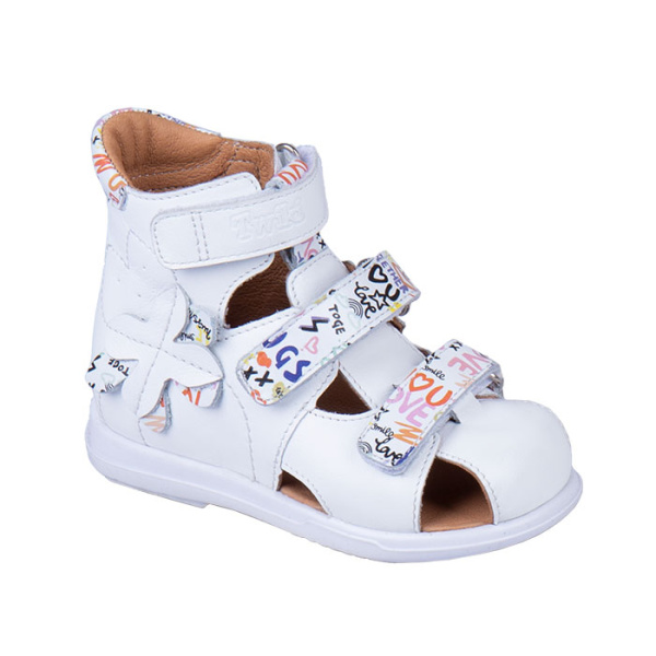 Высокие ортопедические сандалеты с закрытым носком TW-274-19  Twiki Высокие ортопедические сандалеты с закрытым носком TW-274-19  Twiki