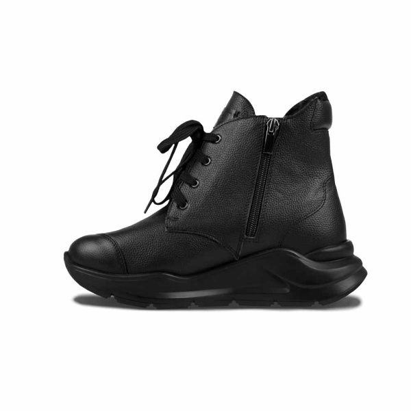 Ботинки женские утепленные на шнурках и молнии DTD-606-4  DOCTOR THOMAS Ботинки женские утепленные на шнурках и молнии DTD-606-4  DOCTOR THOMAS