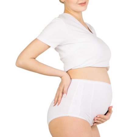 Бандаж-трусы для беременных c кружевами Т-1160  Trives Бандаж-трусы для беременных c кружевами Т-1160  Trives