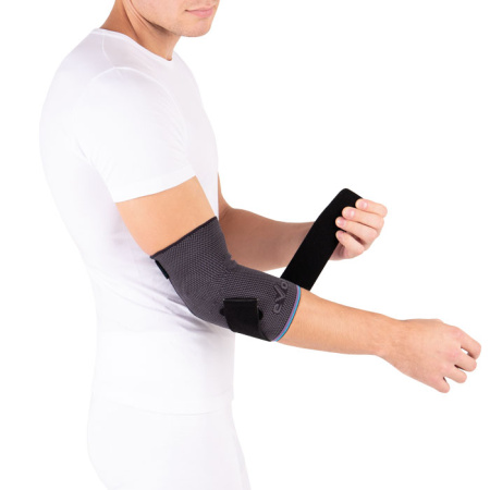 Бандаж компрессионный на локтевой сустав со съемной стяжкой Т-8281С Evolution  Silver Бандаж компрессионный на локтевой сустав со съемной стяжкой Т-8281С Evolution  Silver