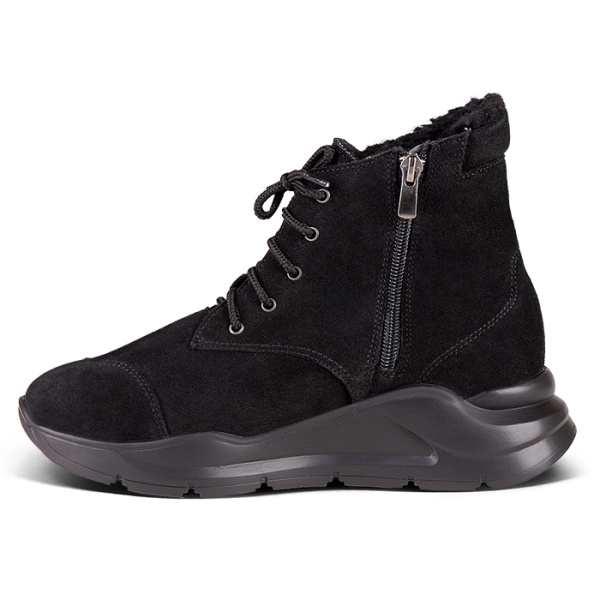 Ботинки женские утепленные на шнурках и молнии DTD-606-3  Dr. Thomas Ботинки женские утепленные на шнурках и молнии DTD-606-3  Dr. Thomas