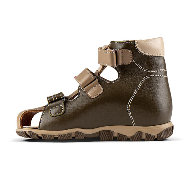 Высокие ортопедические сандалеты с закрытым носком TW-272-20  Twiki Высокие ортопедические сандалеты с закрытым носком TW-272-20  Twiki